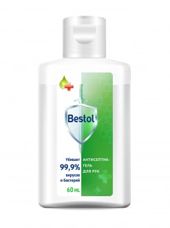 Средство дезинфицирующее (кожный антисептик) Bestol (гель), 0,06л