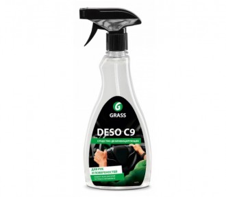 GraSS Средство для чистки и дезинф. спирт "DESO" C 9 (500мл) триггер