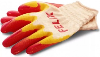 FELIX Перчатки с двойным латексным покрытием